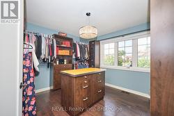 5th bedroom upstairs converted to full dressing rm -