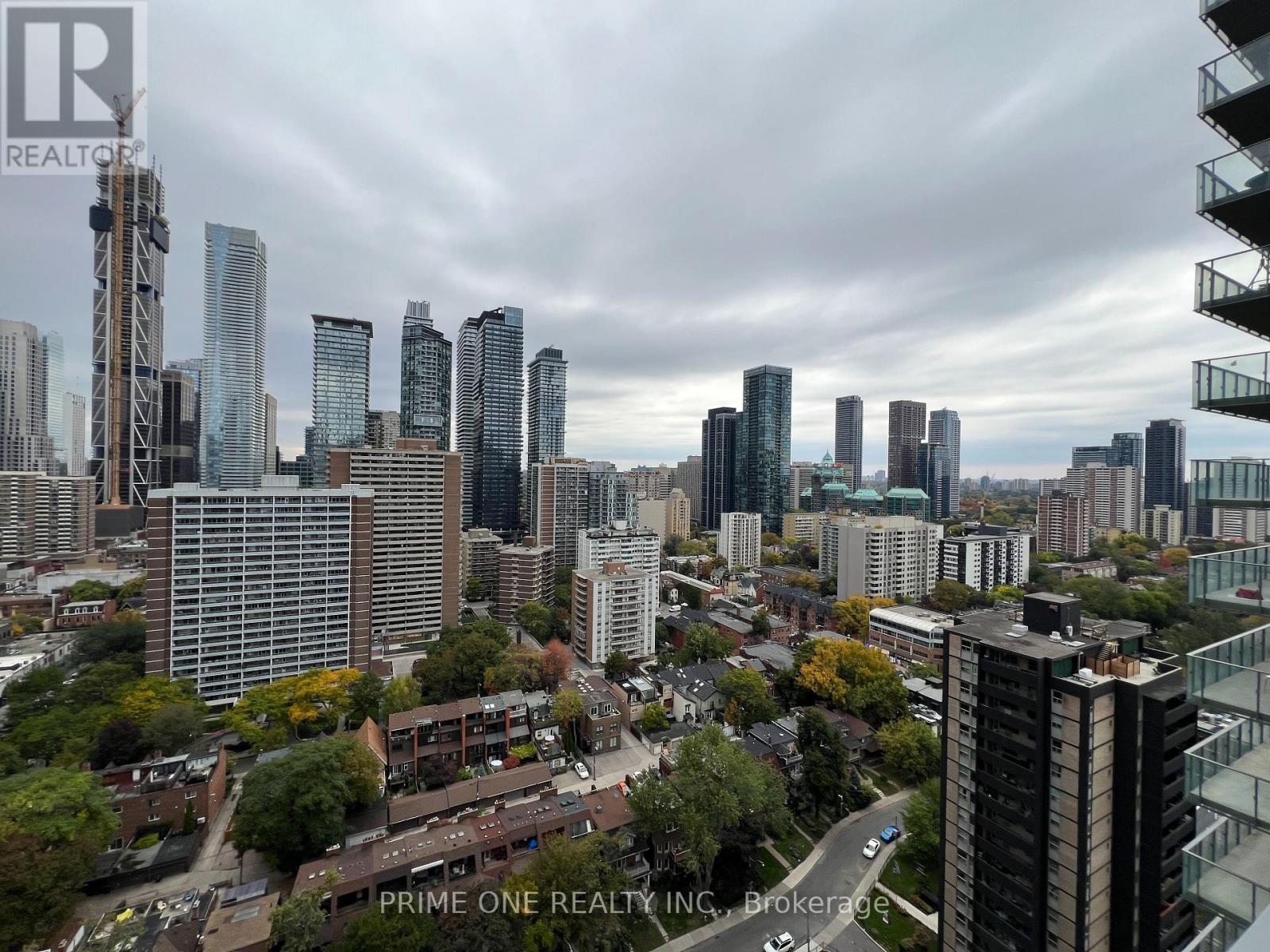 2507 - 28 Wellesley Street E, Toronto, ON - Outdoor With View