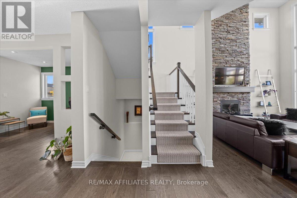 308 Equine Way, Ottawa, ON - Indoor Photo Showing Other Room With Fireplace