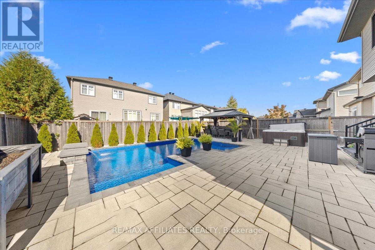 308 Equine Way, Ottawa, ON - Outdoor With In Ground Pool With Backyard With Exterior