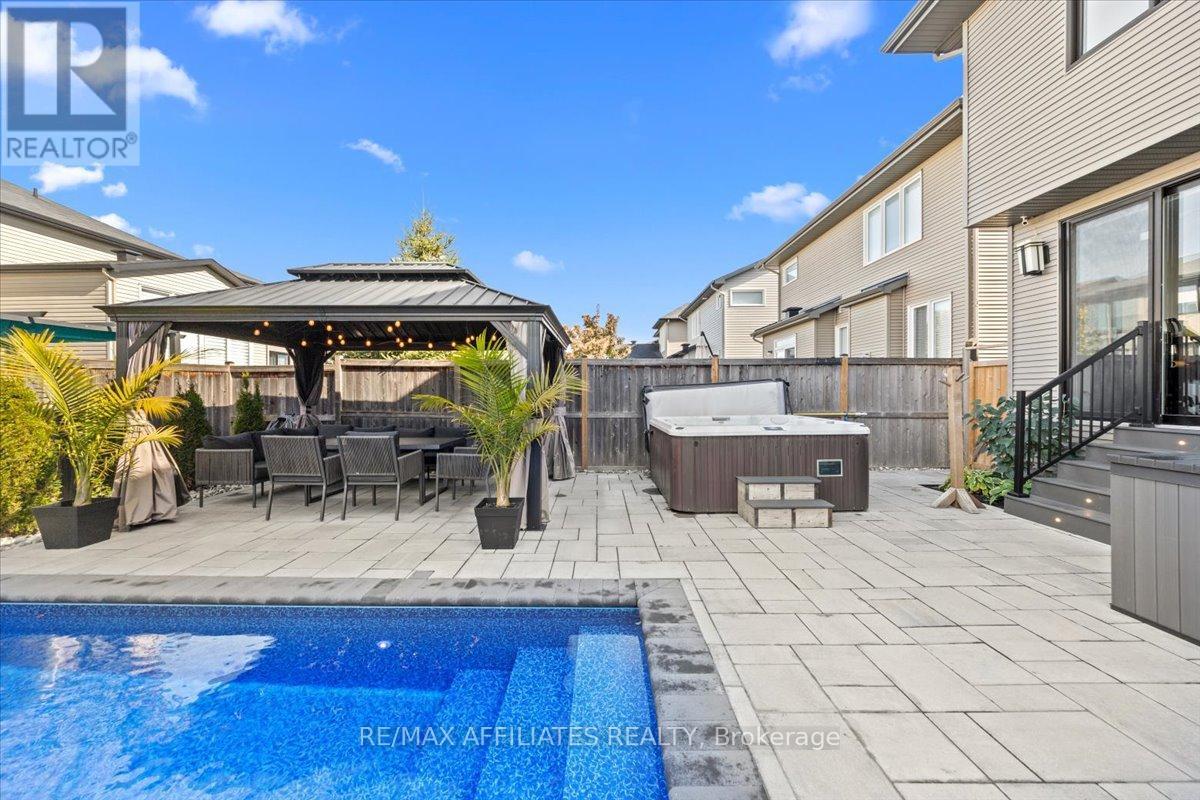 308 Equine Way, Ottawa, ON - Outdoor With In Ground Pool With Deck Patio Veranda