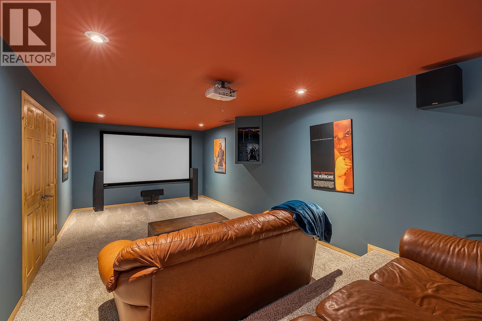 Theatre Room - 5705 Upper Booth N Road, Kelowna, BC - Indoor