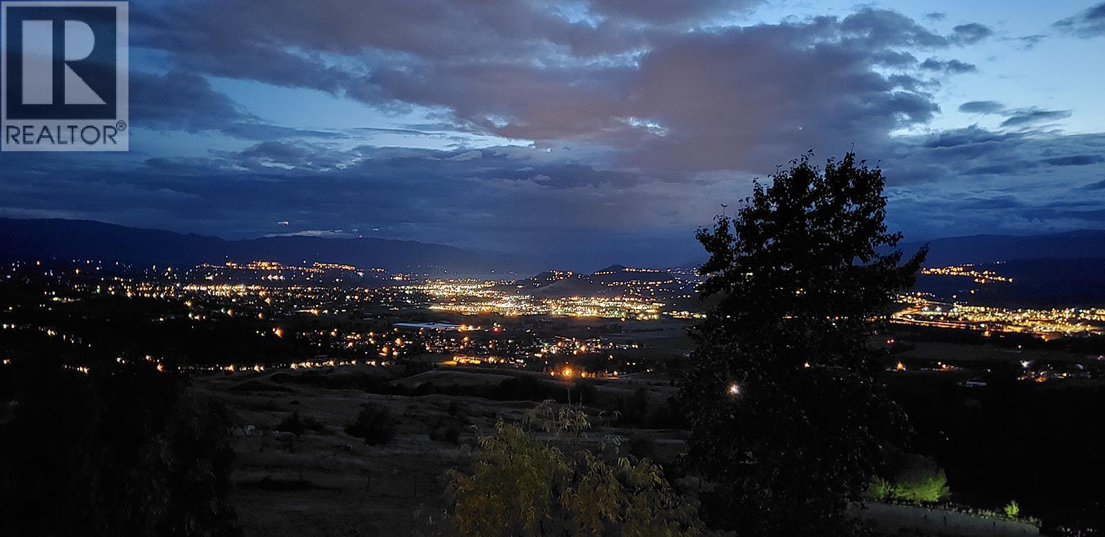 Overlooking the Beauty of the Okanagan Valley Evening from your Deck - 5705 Upper Booth N Road, Kelowna, BC - Outdoor With View
