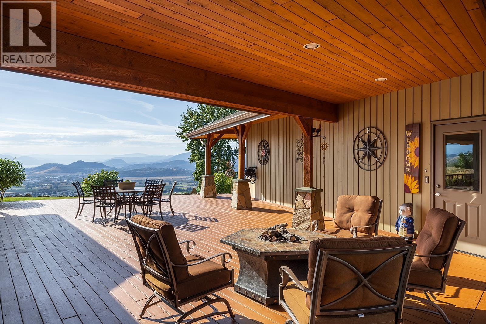 5705 Upper Booth N Road, Kelowna, BC - Outdoor With Deck Patio Veranda