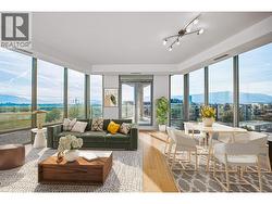 living room (virtually staged) -