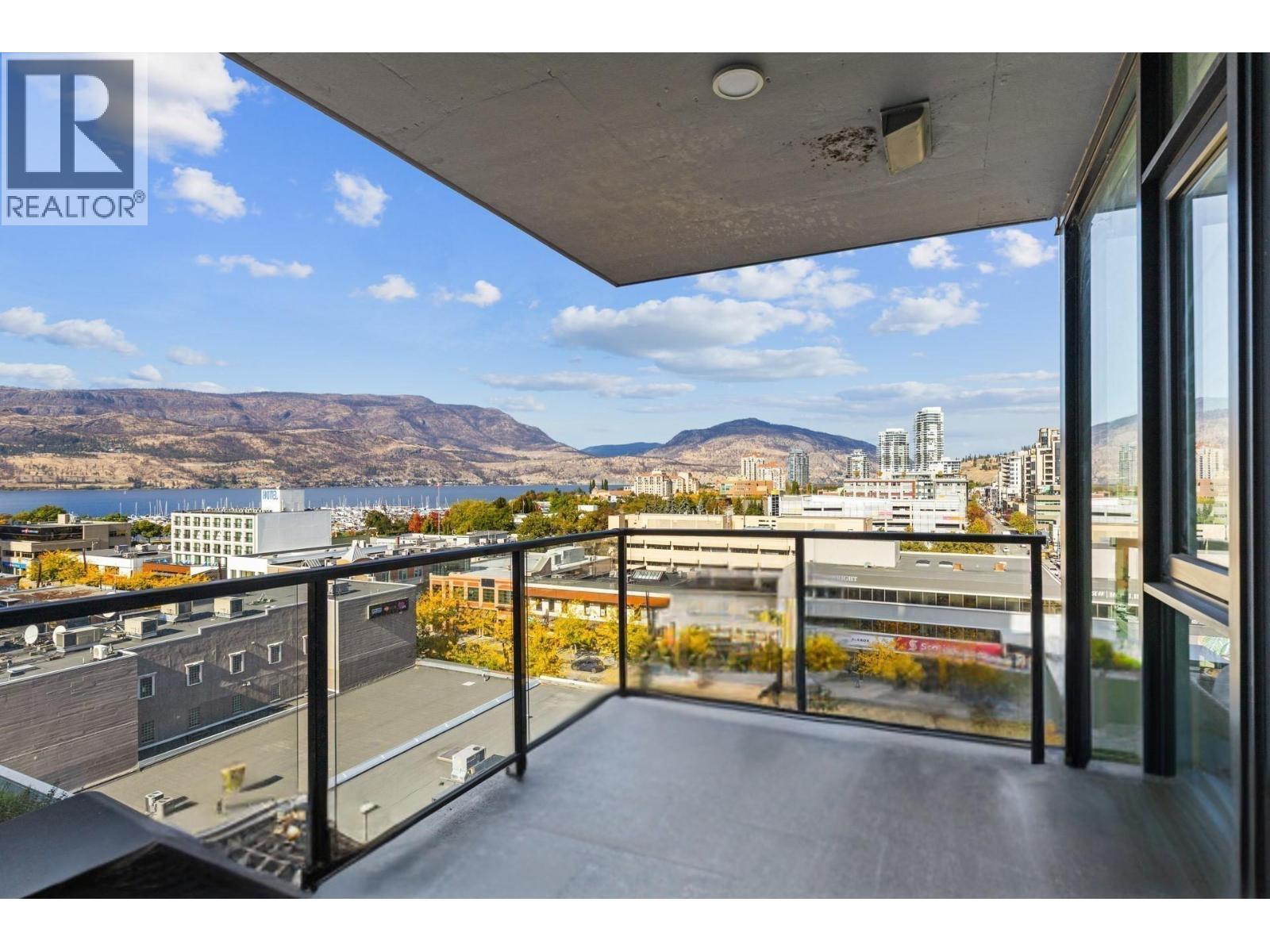 1588 Ellis Street Unit# 802, Kelowna, BC - Outdoor With Balcony With View With Exterior