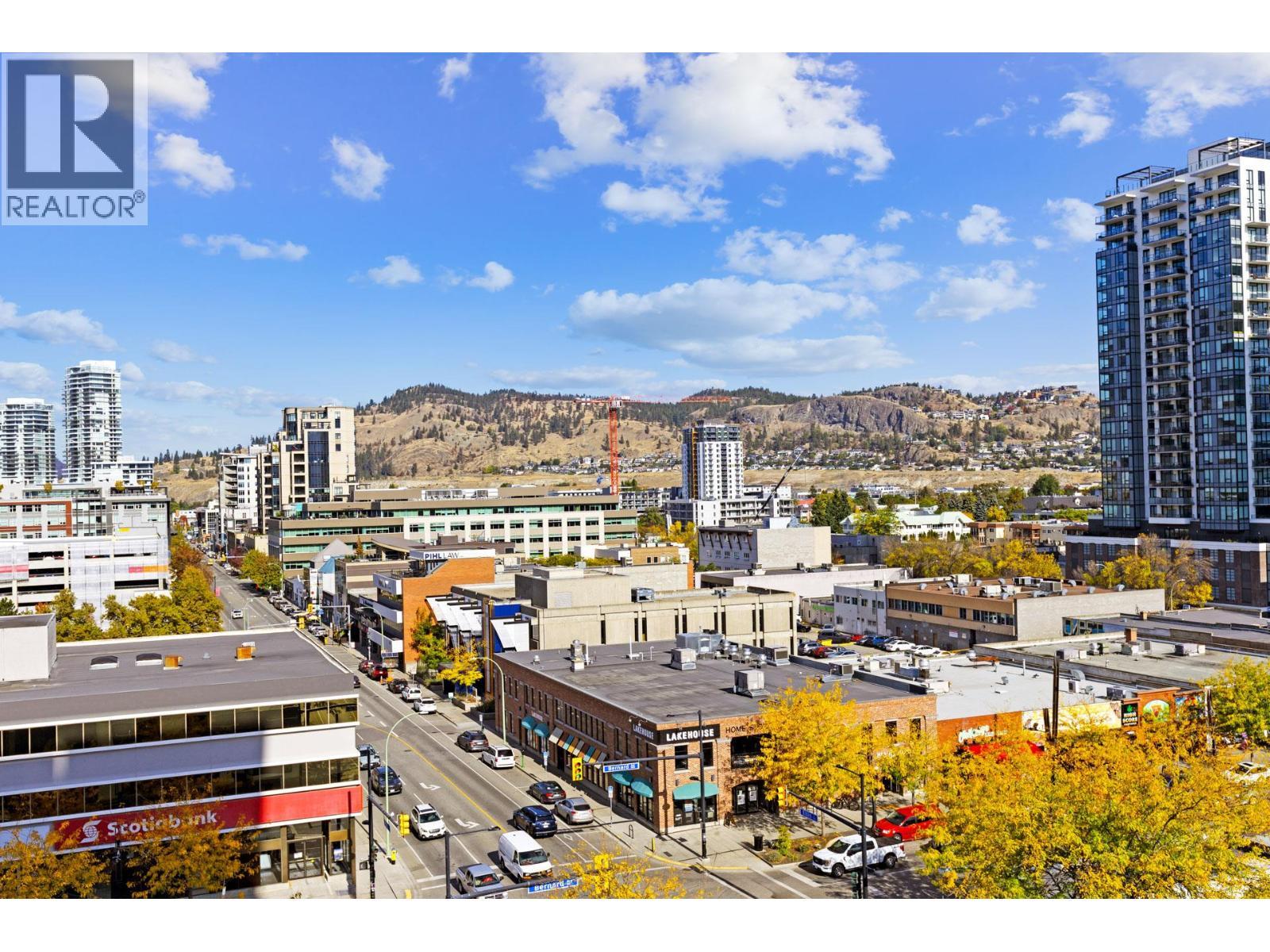 1588 Ellis Street Unit# 802, Kelowna, BC - Outdoor With View