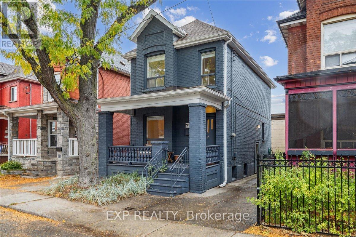 Front of House - 29 Case Street, Hamilton, ON - Outdoor With Deck Patio Veranda With Facade