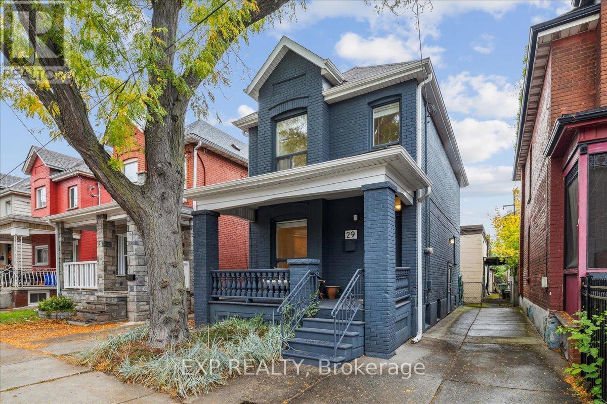 Front of House - 29 Case Street, Hamilton, ON - Outdoor With Deck Patio Veranda With Facade