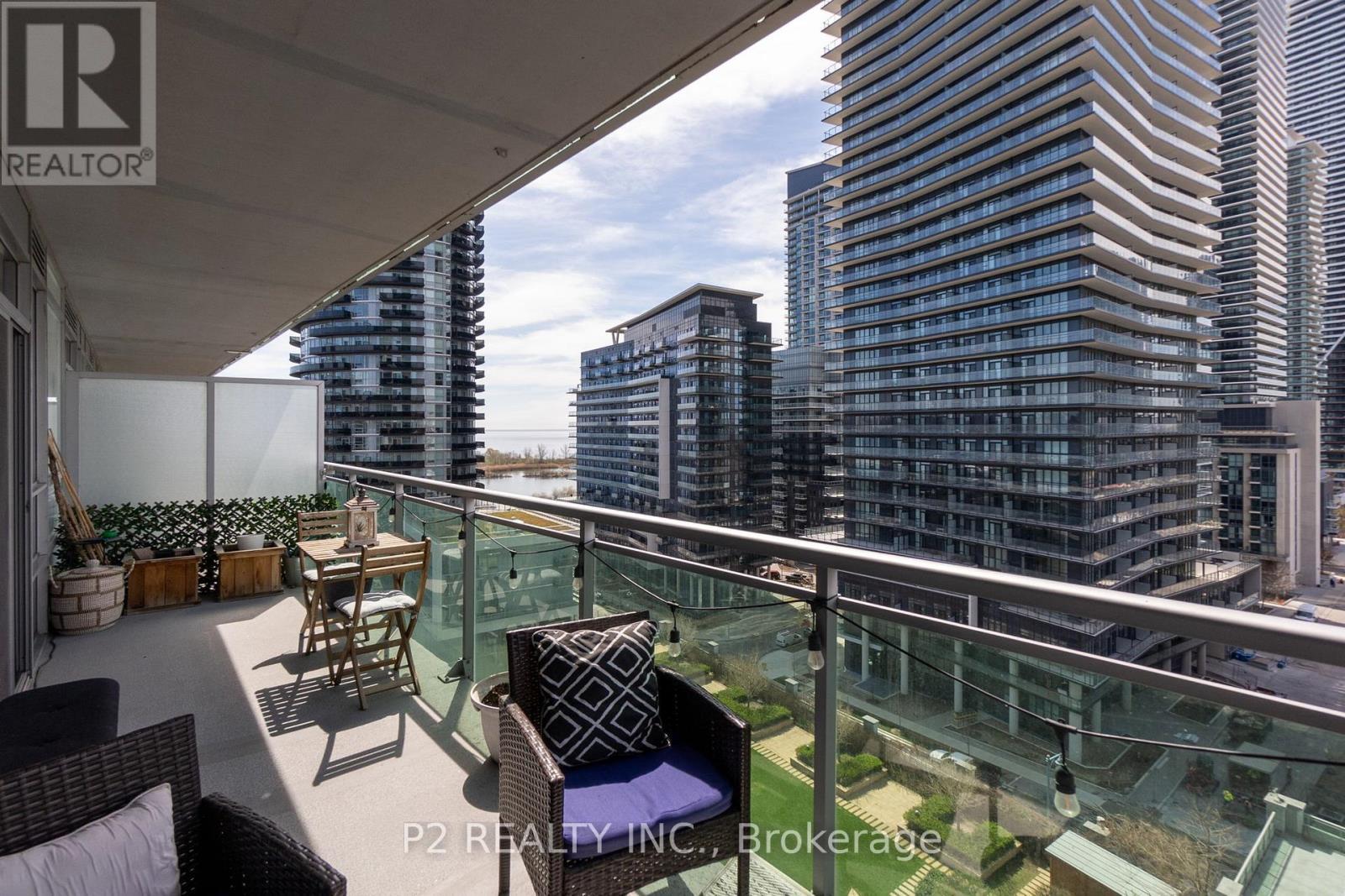 1002 - 16 Brookers Lane E, Toronto, ON - Outdoor With Balcony