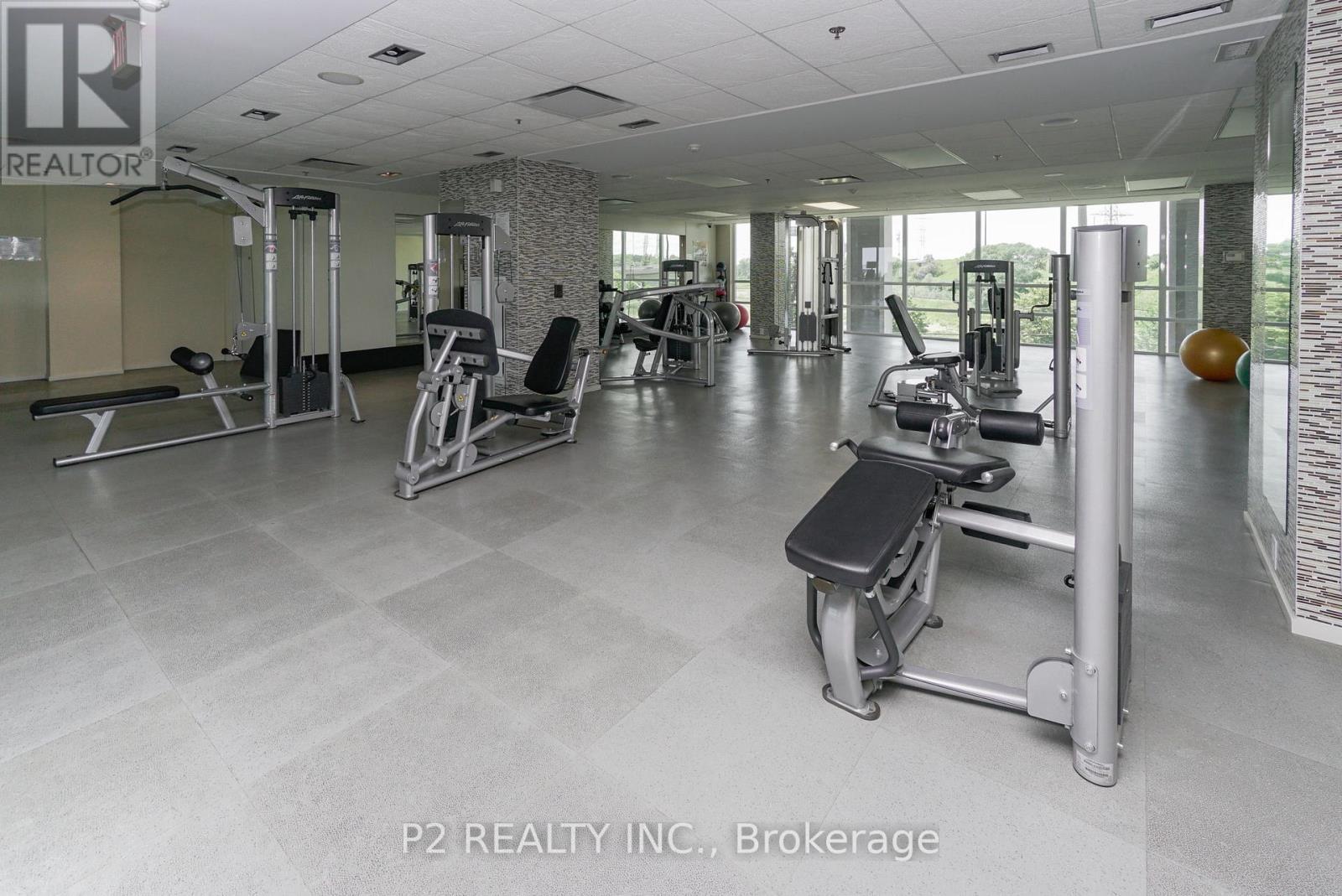 1002 - 16 Brookers Lane E, Toronto, ON - Indoor Photo Showing Gym Room