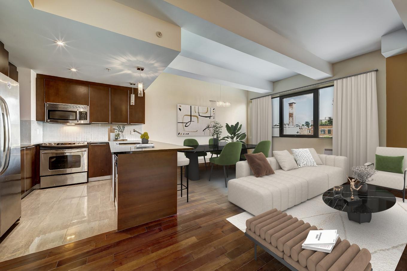 Overall view - 312-1010 Rue Ste-Catherine E., Montréal (Ville-Marie), QC - Indoor