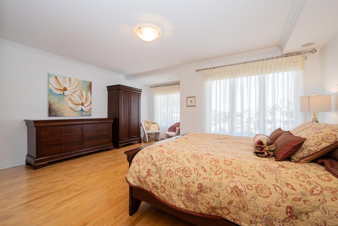 Primary bedroom - 4402 Rue Martin-Plouffe, Laval (Chomedey), QC - Indoor Photo Showing Bedroom