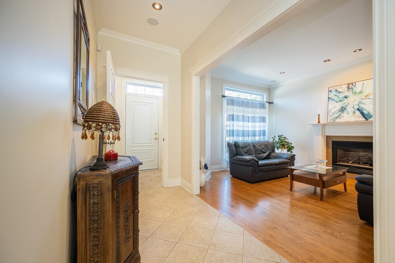 Interior - 4402 Rue Martin-Plouffe, Laval (Chomedey), QC - Indoor With Fireplace