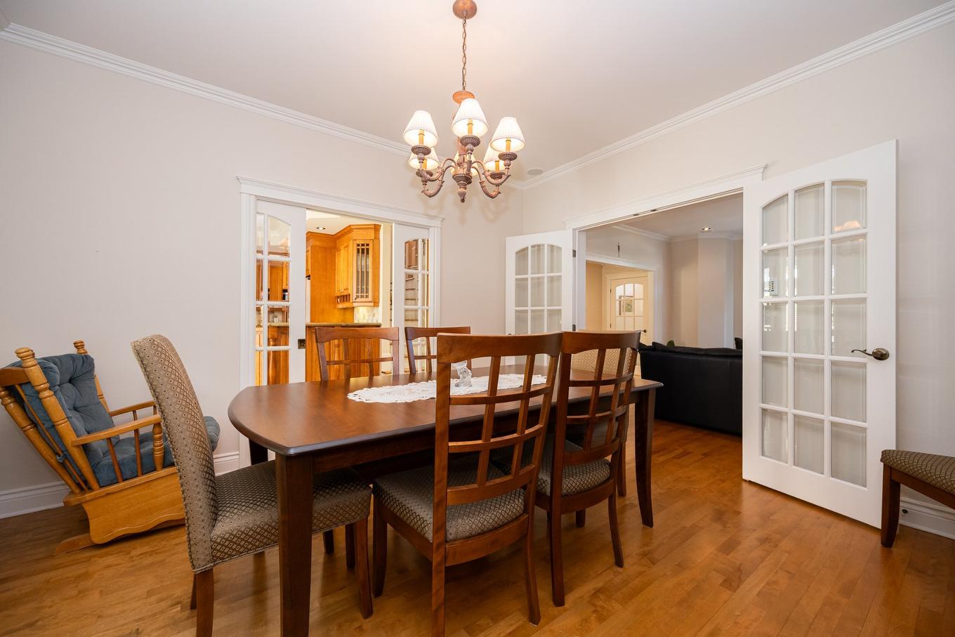 Dining room - 4402 Rue Martin-Plouffe, Laval (Chomedey), QC - Indoor Photo Showing Dining Room