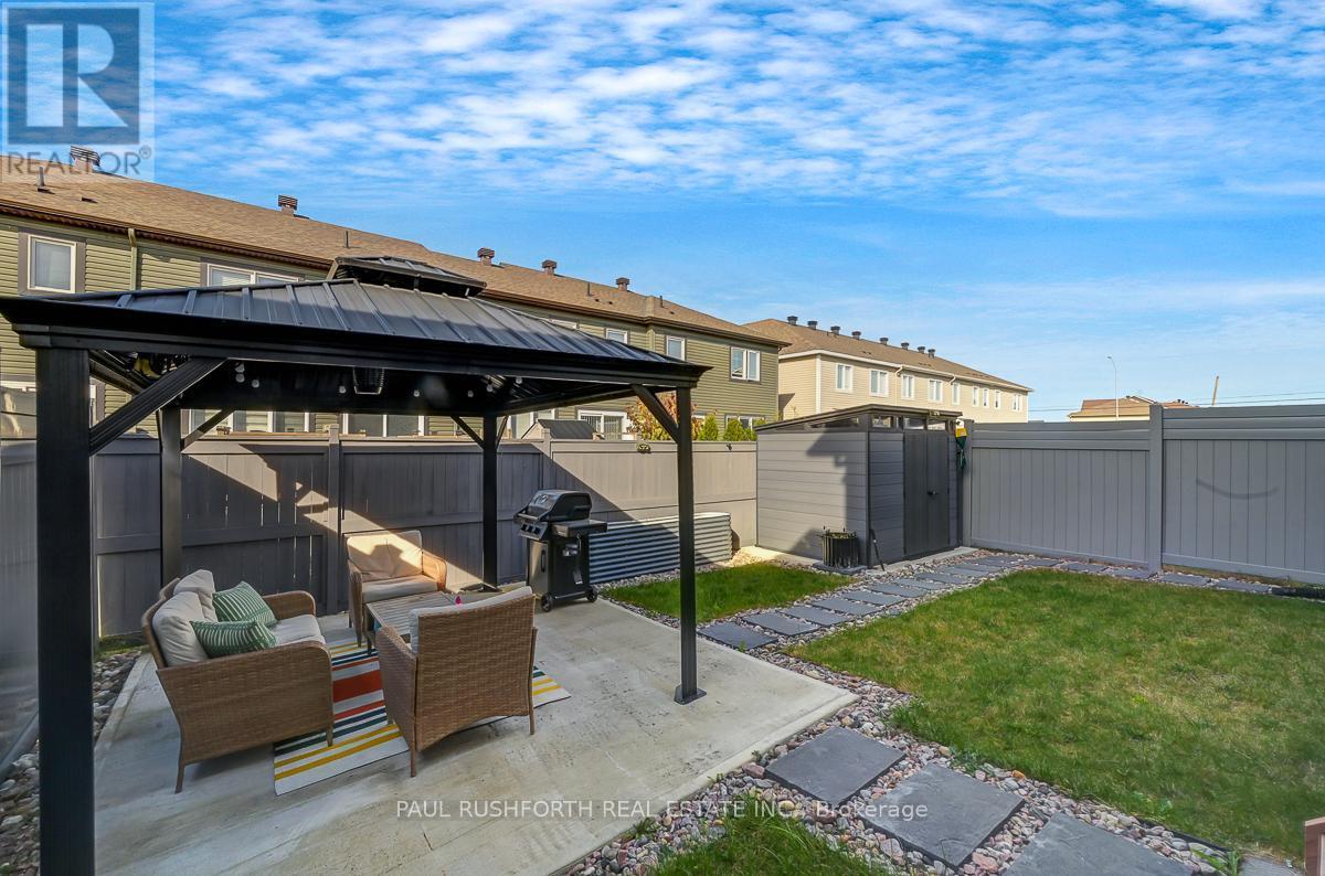 Backyard - 45 Mudminnow Crescent, Ottawa, ON - Outdoor With Deck Patio Veranda