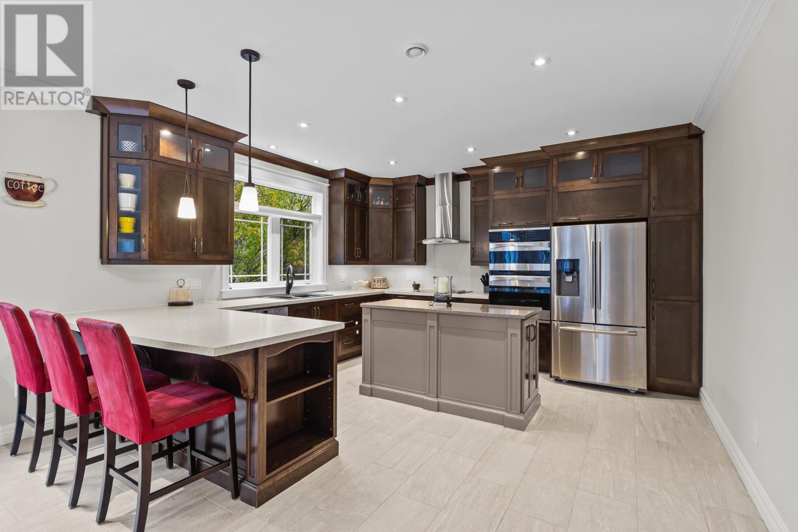 8 Harvey Place, Bay Bulls, NL - Indoor Photo Showing Kitchen With Double Sink