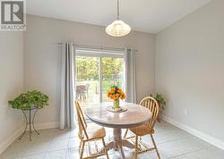 Convenient access to the back deck -