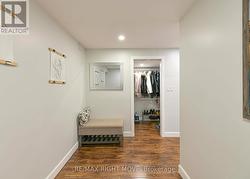 Additional closet space or storage room -