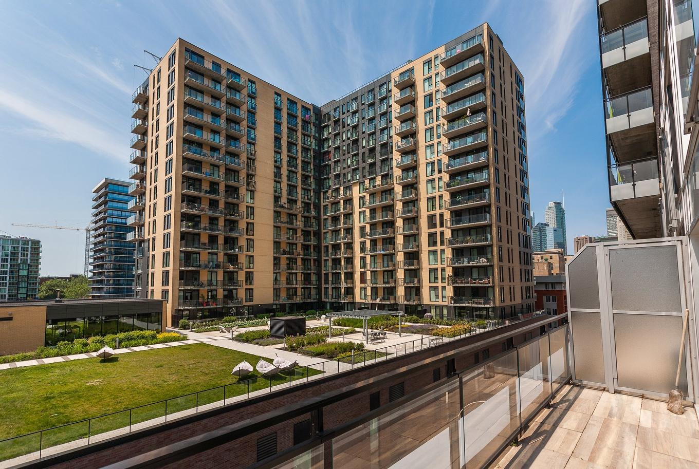 View - 707-1000 Rue Ottawa, Montréal (Le Sud-Ouest), QC - Outdoor With Balcony With Facade