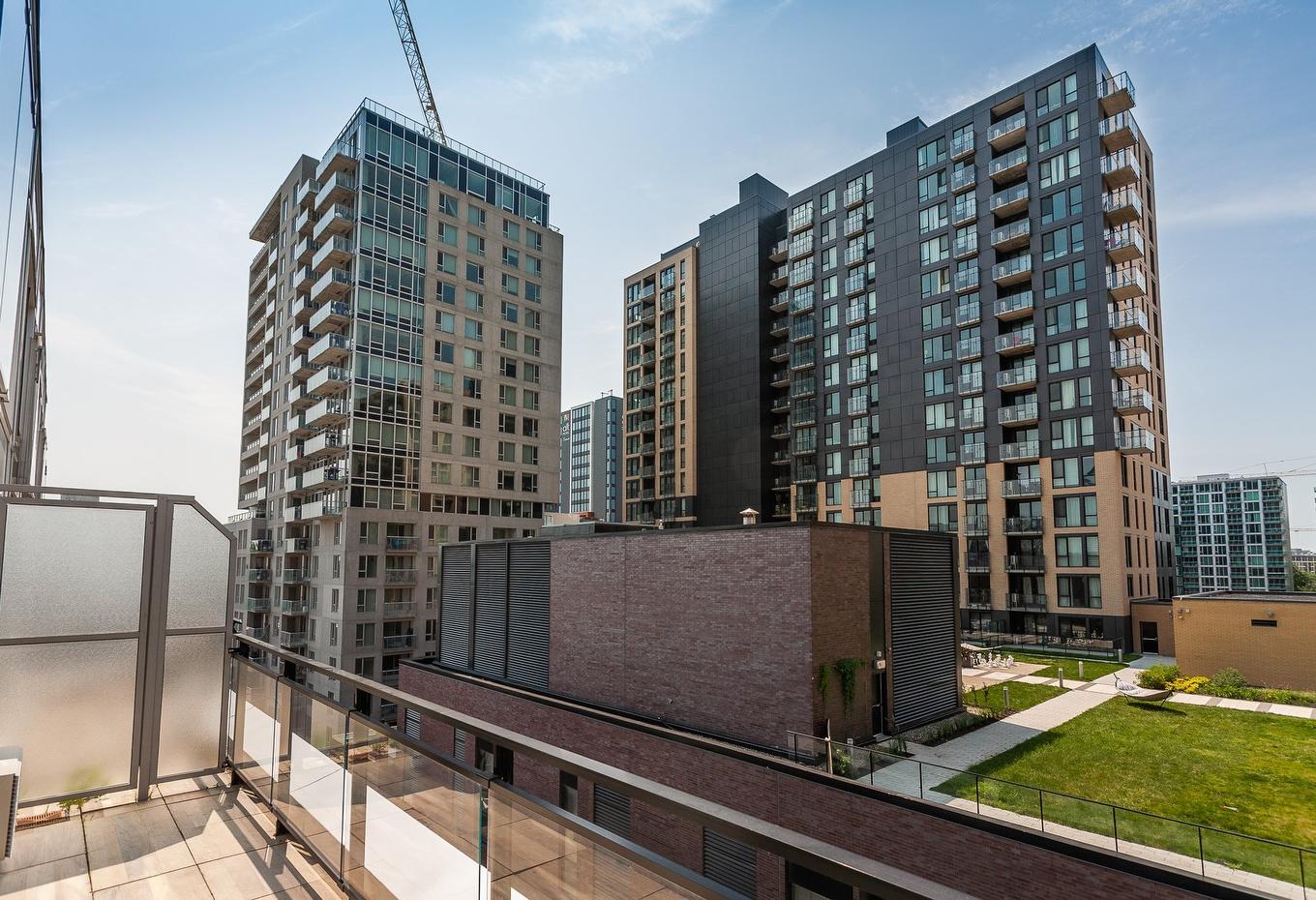 View - 707-1000 Rue Ottawa, Montréal (Le Sud-Ouest), QC - Outdoor With Balcony With Facade