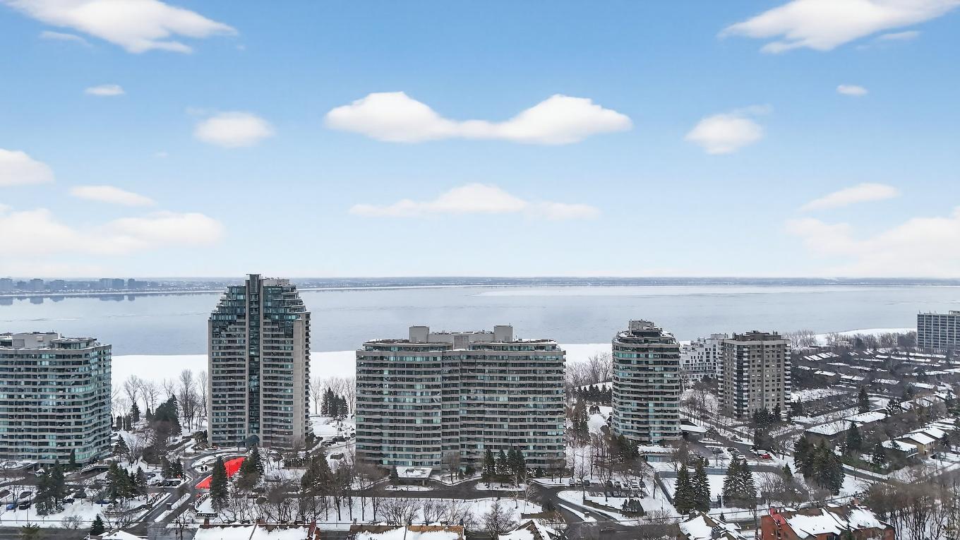 Photo aérienne - 1601-100 Rue Berlioz, Montréal (Verdun/Île-Des-Soeurs), QC - Outdoor With Body Of Water With View