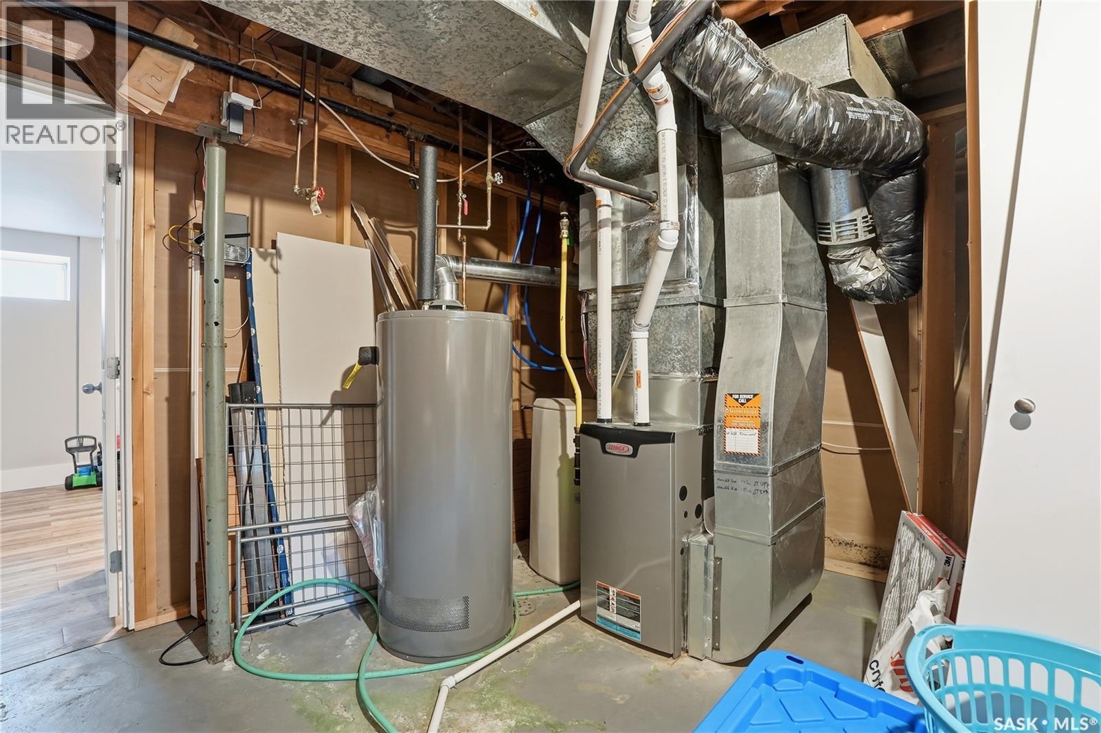 620 Miles Street, Asquith, SK - Indoor Photo Showing Basement