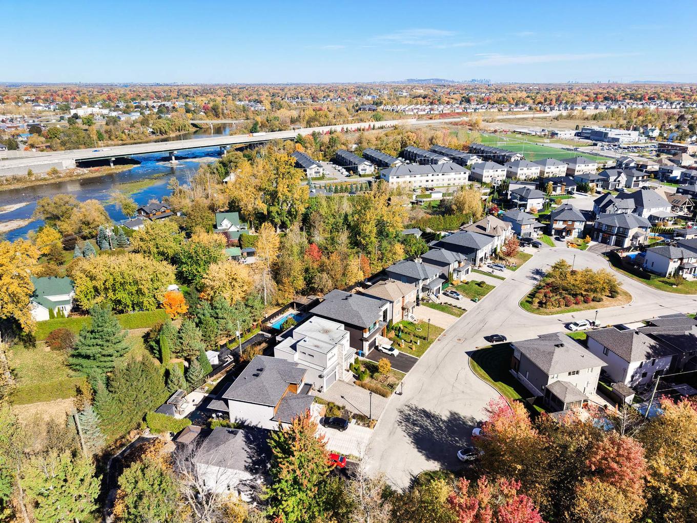 Aerial photo - 47 Rue Henri-Ladouceur, Mercier, QC - Outdoor With View