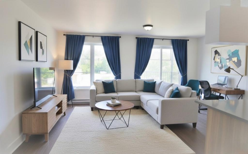 Living room - 302-16647 Boul. Pierrefonds, Montréal (L'Île-Bizard/Sainte-Geneviève), QC - Indoor Photo Showing Living Room