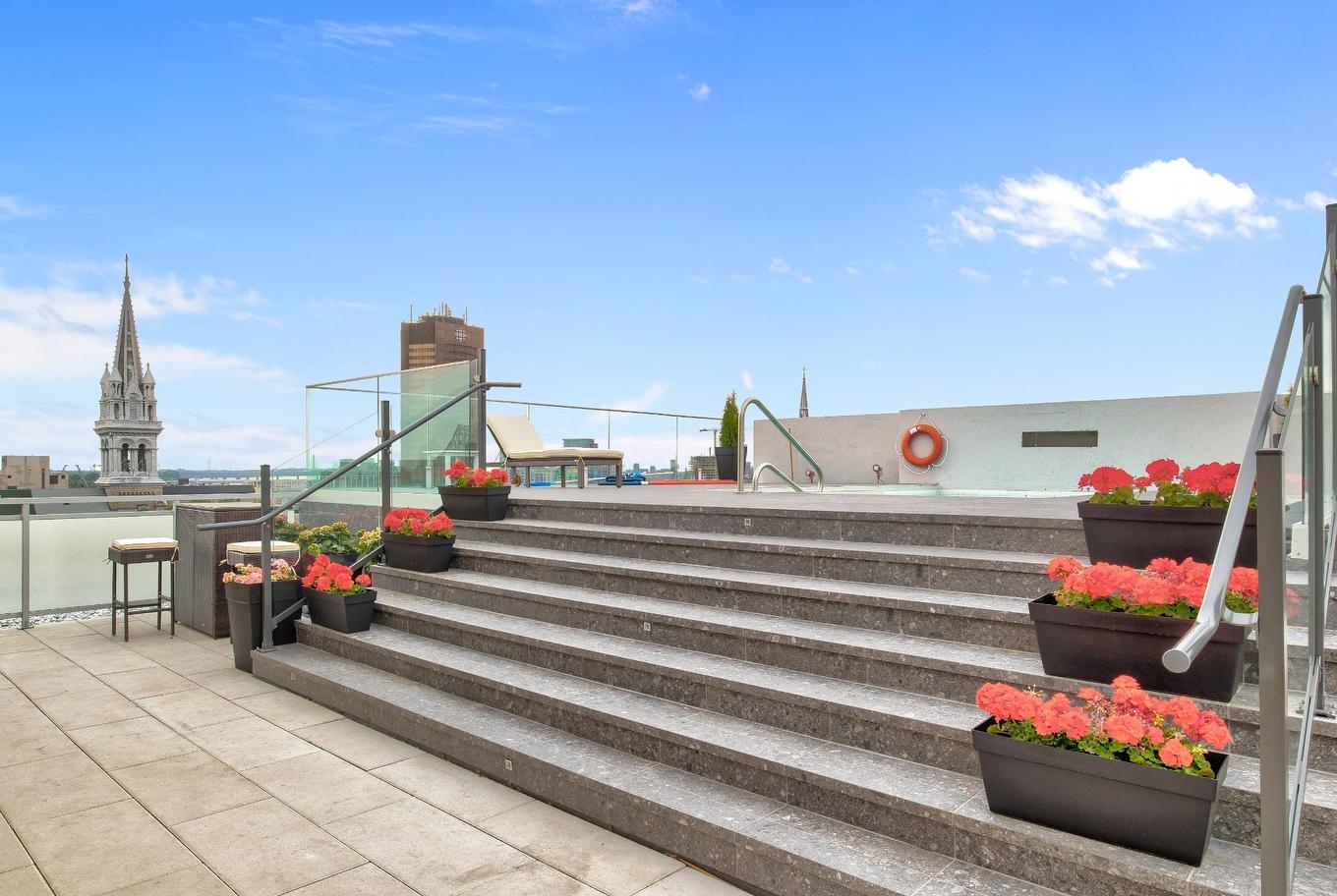 Terrasse - 614-1575 Rue Gareau, Montréal (Ville-Marie), QC - Outdoor