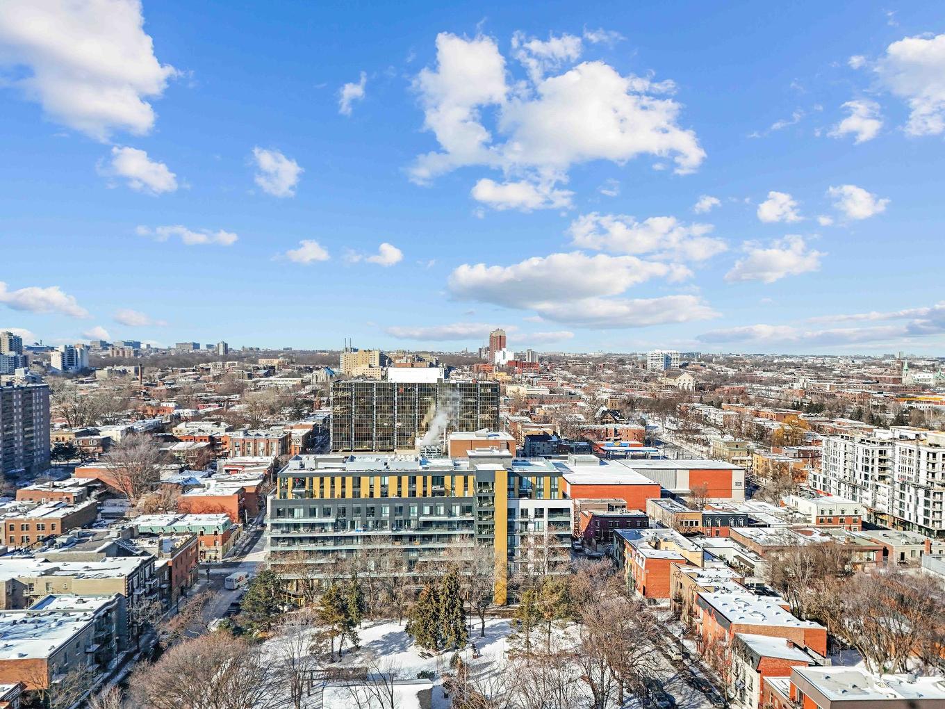 Photo aérienne - 614-1575 Rue Gareau, Montréal (Ville-Marie), QC - Outdoor With View