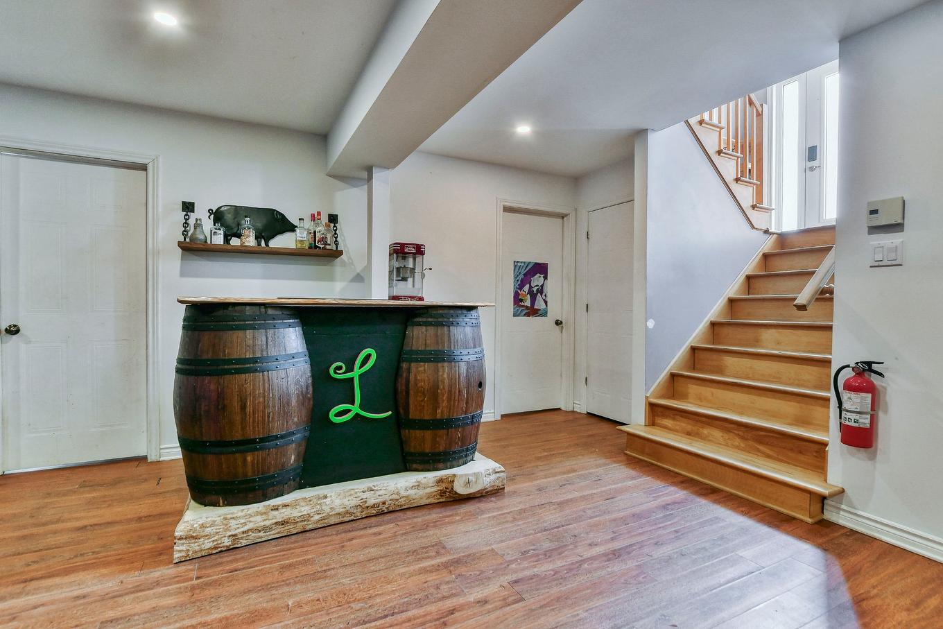 Family room - 296Z - 298Z Mtée St-Vincent, Saint-Placide, QC - Indoor Photo Showing Other Room