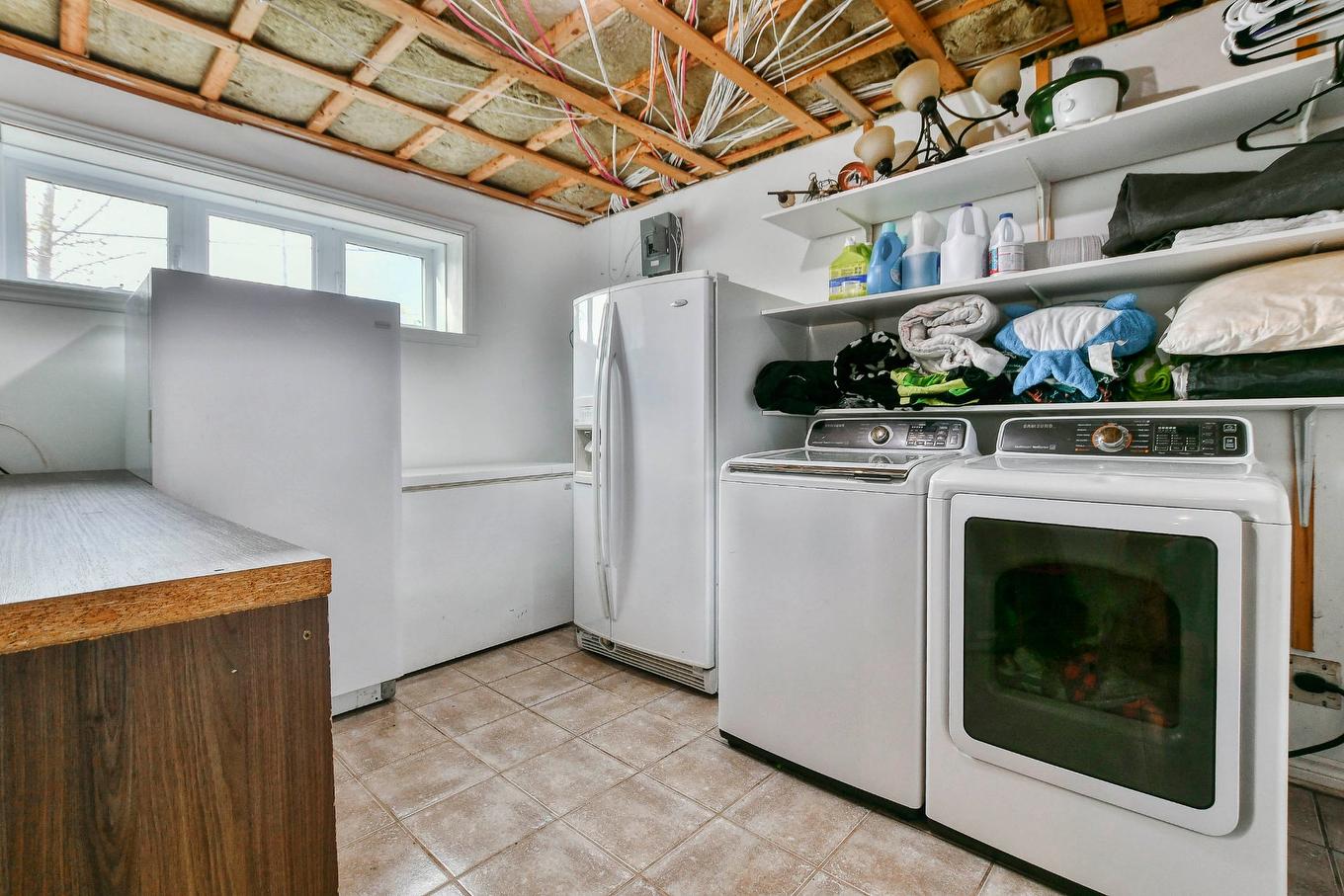 Laundry room - 296Z - 298Z Mtée St-Vincent, Saint-Placide, QC - Indoor Photo Showing Laundry Room