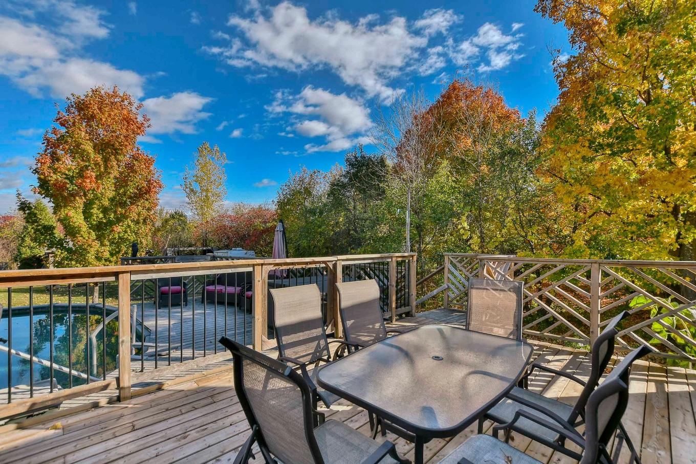 Balcony - 296Z - 298Z Mtée St-Vincent, Saint-Placide, QC - Outdoor With Deck Patio Veranda