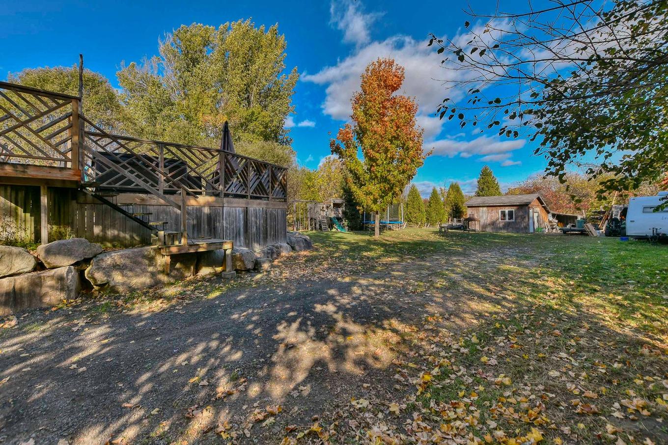 Backyard - 296Z - 298Z Mtée St-Vincent, Saint-Placide, QC - Outdoor