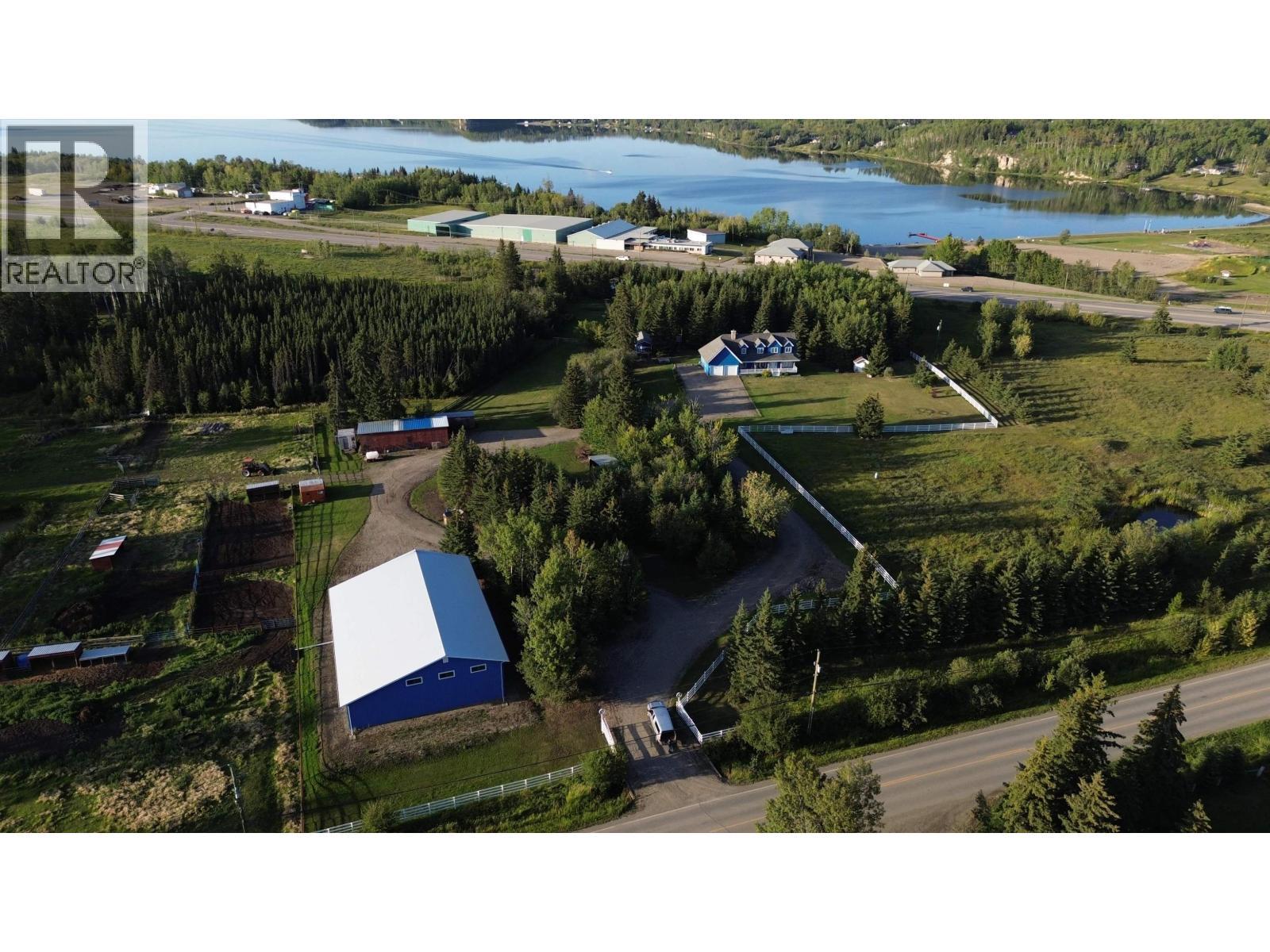 12762 Old Hope Road, Charlie Lake, BC - Outdoor With Body Of Water With View