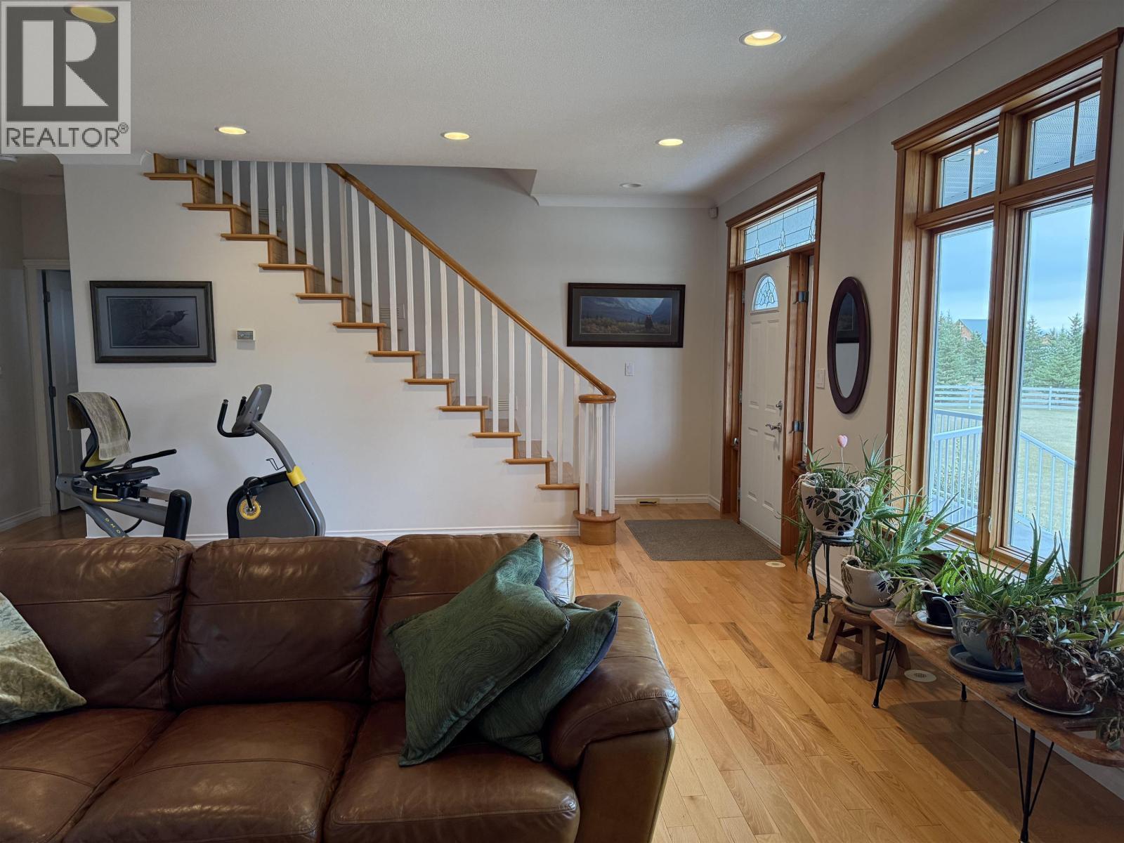 12762 Old Hope Road, Charlie Lake, BC - Indoor Photo Showing Living Room