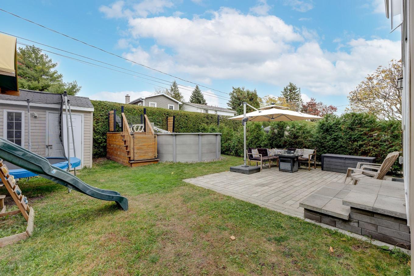 Backyard - 2170 Rue Vendôme, Saint-Bruno-De-Montarville, QC - Outdoor