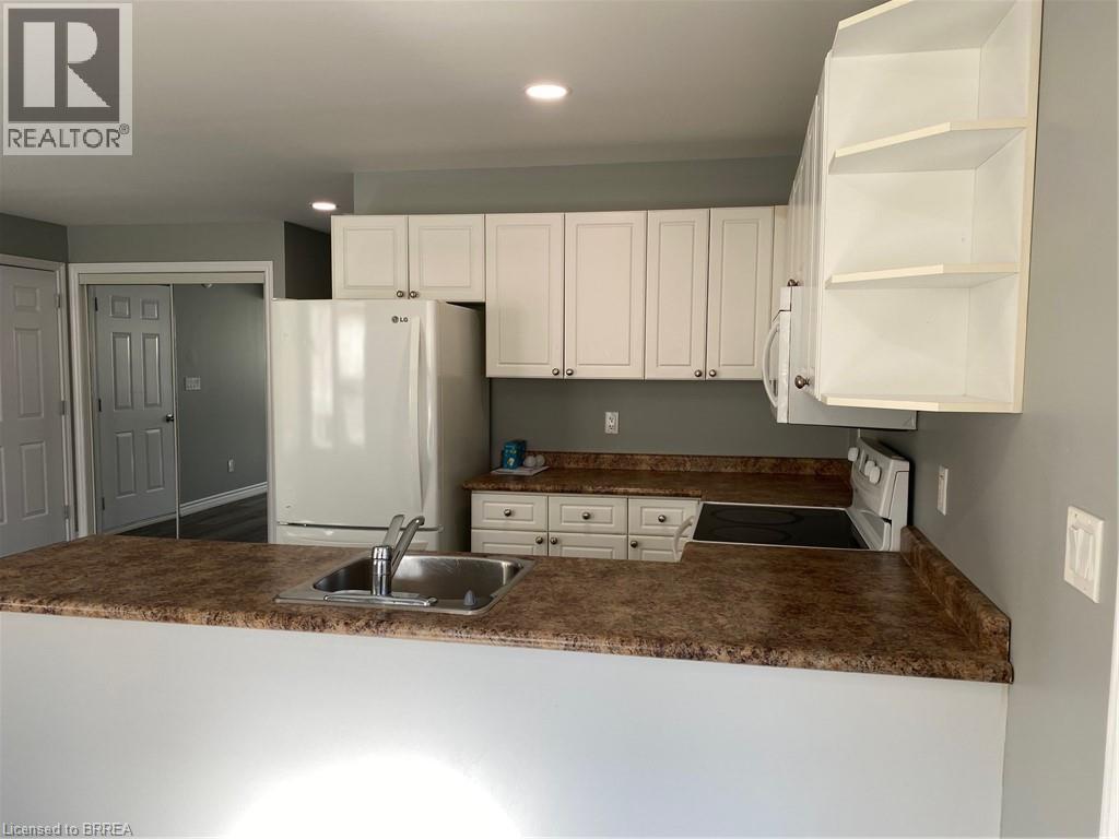 106 Marlborough Street Unit# 1, Brantford, ON - Indoor Photo Showing Kitchen
