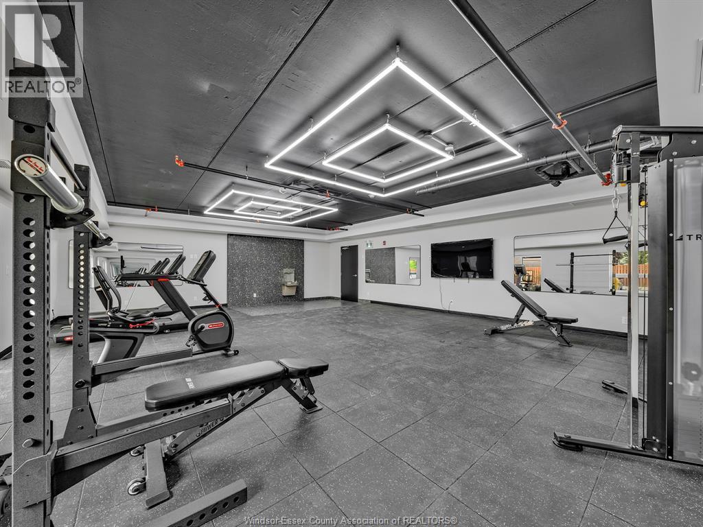 11646 Tecumseh Road East Unit# B1, Windsor, ON - Indoor Photo Showing Gym Room