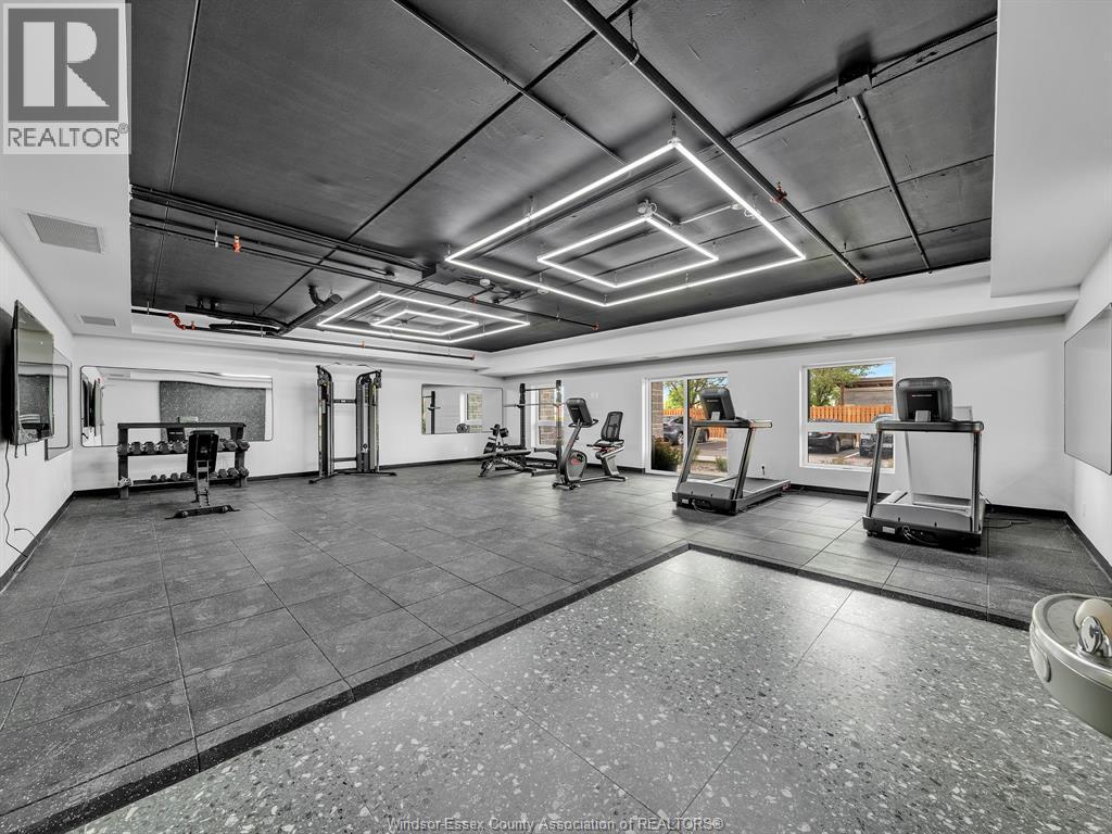 11646 Tecumseh Road East Unit# A2, Windsor, ON - Indoor Photo Showing Gym Room