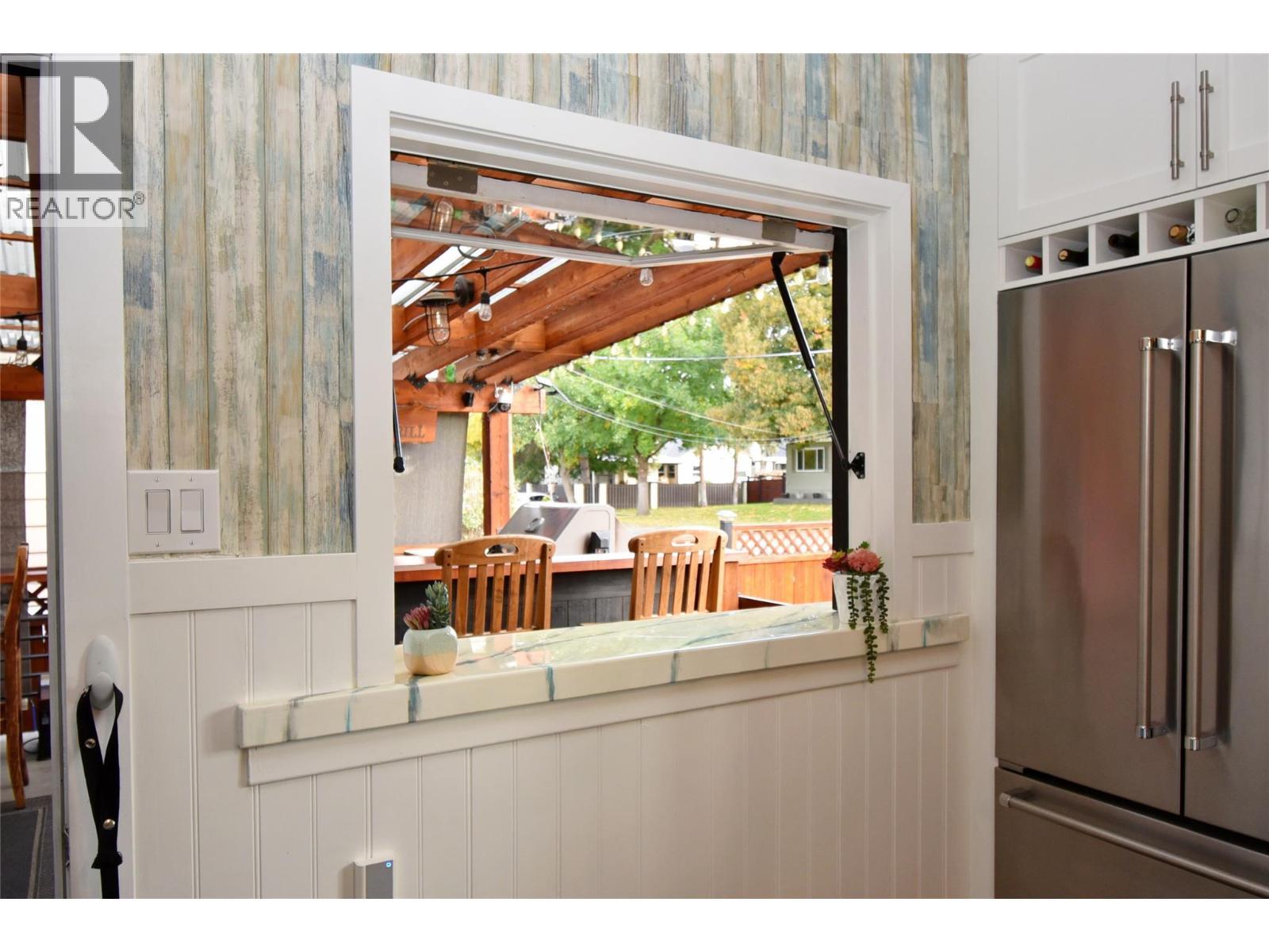 Window pass thru to deck - 3930 26 Street, Vernon, BC -