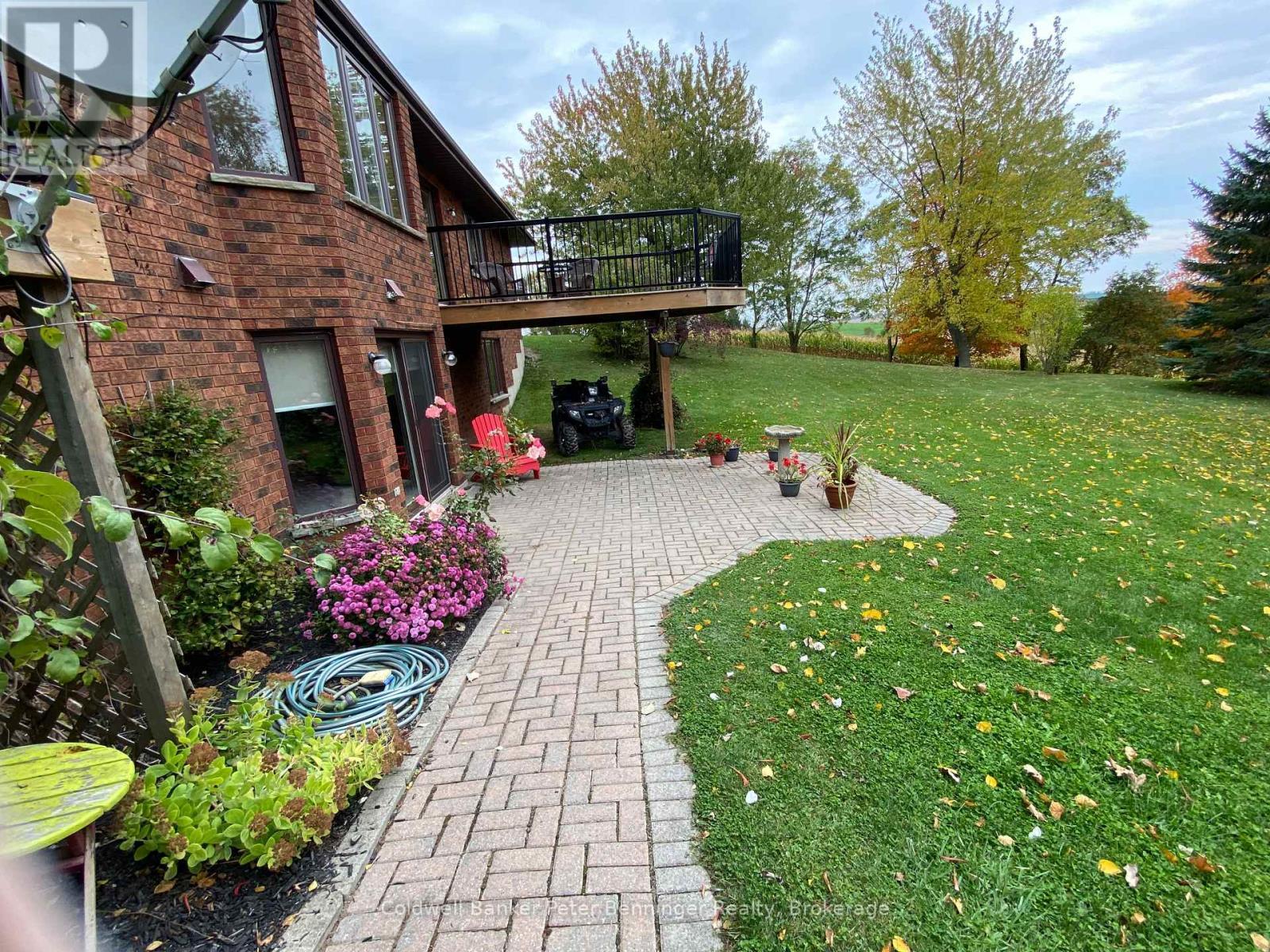 Another view at rear of home. - 1315 Concession 8 Concession, Kincardine, ON