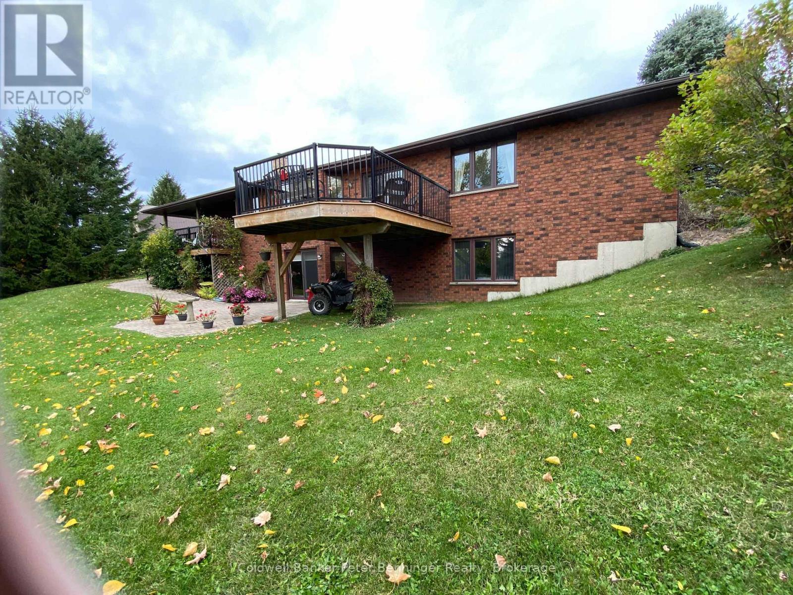 Deck at rear of home approximately 2 years old. - 1315 Concession 8 Concession, Kincardine, ON