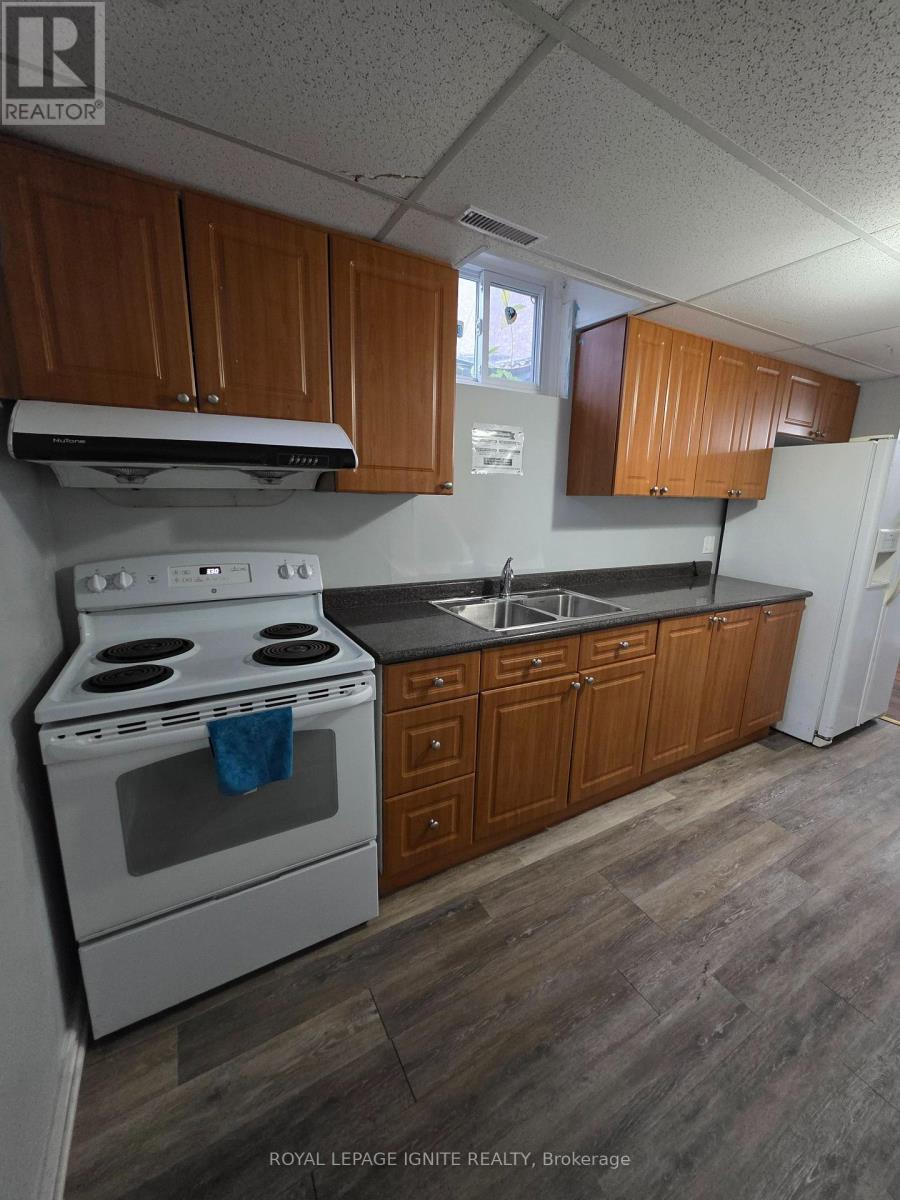 Bsmt - 75 Glenthorne Drive, Toronto, ON - Indoor Photo Showing Kitchen With Double Sink