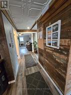 ORIGINAL HOME FEATURE WALL WITH OLD WALLPAPER -