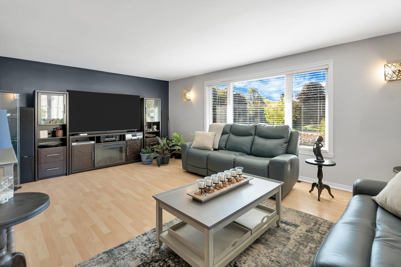 Living room - 475 Rue Grégoire, Saint-Michel, QC - Indoor Photo Showing Living Room