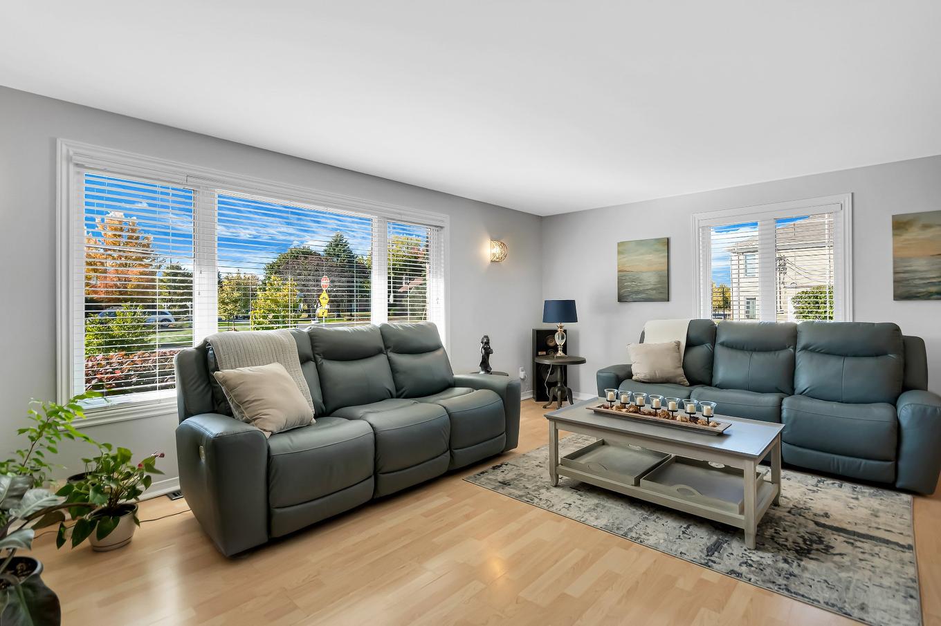 Living room - 475 Rue Grégoire, Saint-Michel, QC - Indoor Photo Showing Living Room