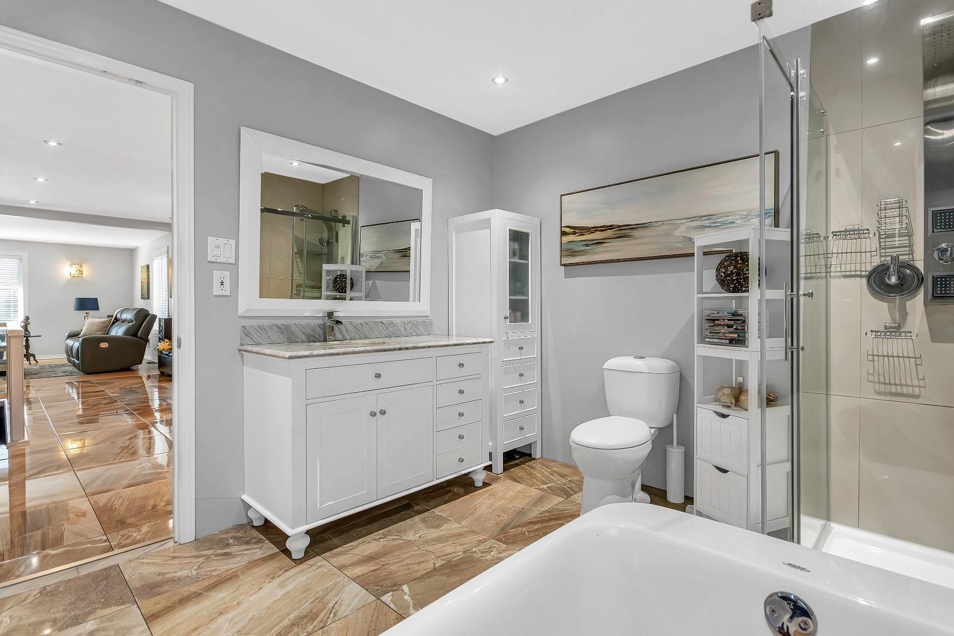 Bathroom - 475 Rue Grégoire, Saint-Michel, QC - Indoor Photo Showing Bathroom