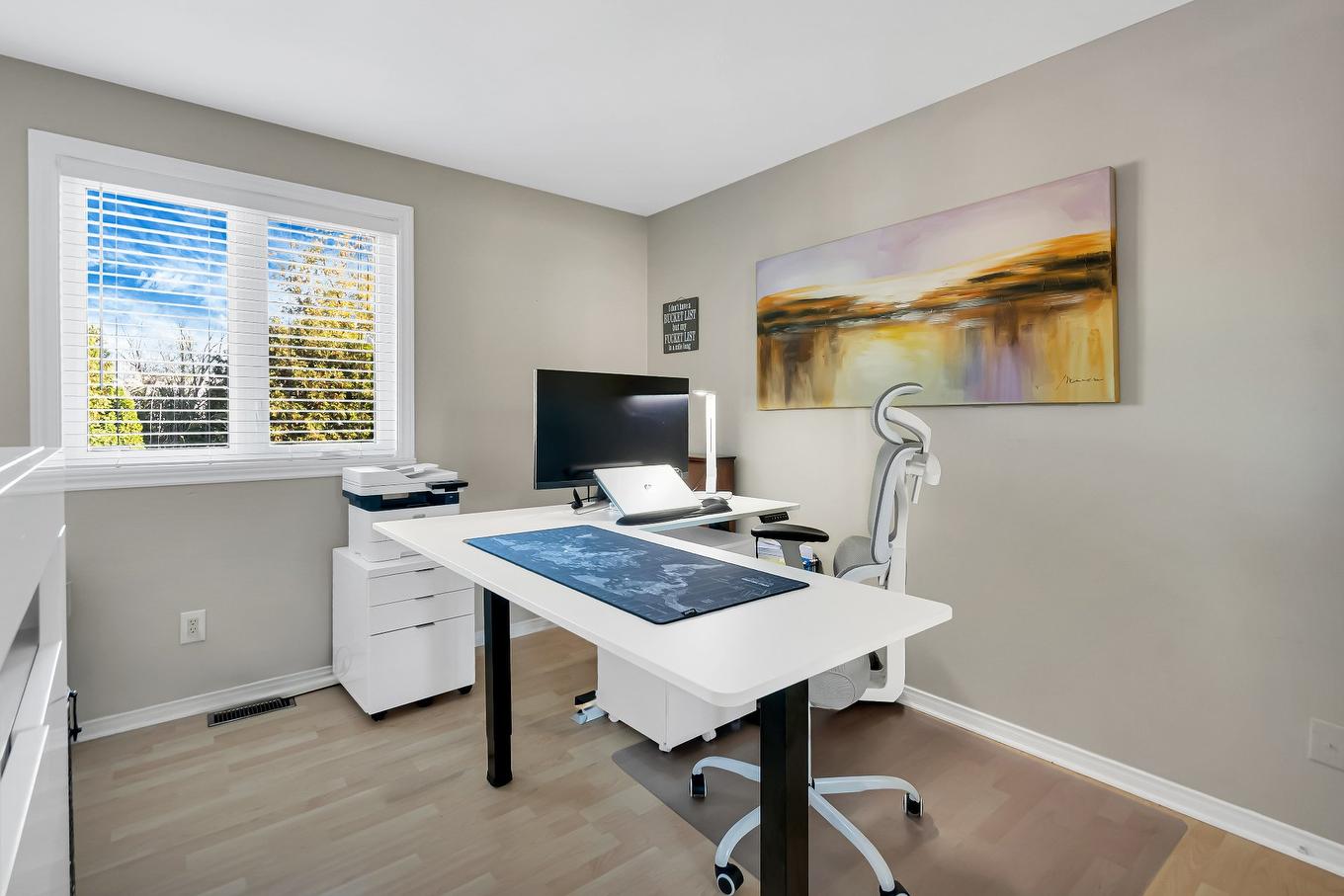 Bedroom - 475 Rue Grégoire, Saint-Michel, QC - Indoor Photo Showing Office